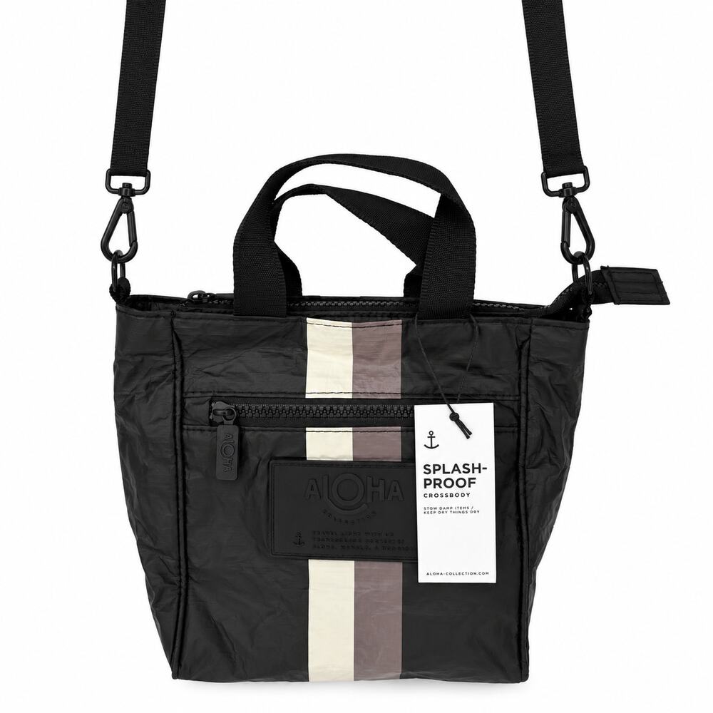 NWT ALOHA Collection Le Tour Sporty Stripe Crossbody